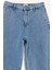 Carrot Fit Beli Lastikli Bilek Boy Jean Yıkamalı Pantolon E1686AX25SM 9