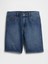 Erkek Mavi Supersoft Loose Denim Şort 2