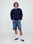 Erkek Mavi Supersoft Loose Denim Şort 1
