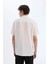 Regular Fit Krinkıl Yazlık Kısa Kollu Beyaz Gömlek E1223AX25SM 6