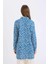 Regular Fit Desenli Uzun Kollu Tesettür Gömlek Tunik Z5833AZ25SP 6