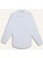 %100 Pamuk Oversize Geniş Kalıp Basic Düz Oxford Uzun Kollu Gömlek Z4893AZ25SP 7