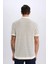 Regular Fit Polo Yaka Çizgili Triko Kısa Kollu Tişört C4150AX25SM 6