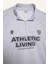 Fit Oversize Geniş Kalıp Dik Yaka Slogan Baskılı Sporcu Sweatshirt D7754AX25SP 8