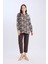 Loose Fit Desenli Uzun Kollu Gömlek Tunik T0609AZ25SP 2