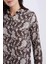 Loose Fit Desenli Uzun Kollu Gömlek Tunik T0609AZ25SP 4