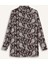 Loose Fit Desenli Uzun Kollu Gömlek Tunik T0609AZ25SP 6