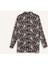 Loose Fit Desenli Uzun Kollu Gömlek Tunik T0609AZ25SP 8