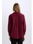 Oversize Geniş Kalıp Poplin Basic Düz Uzun Kollu Gömlek E2677AX24WN 6
