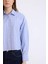 Relax Fit Çizgili Poplin Uzun Kollu Gömlek E1261AX25SP 7