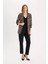 Regular Fit Leopar Desenli Blazer Ceket E1483AX24AU 6