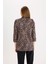 Regular Fit Leopar Desenli Blazer Ceket E1483AX24AU 10