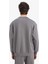 Boxy Fit Bisiklet Yaka Basic Düz Pike Sweatshirt E1519AX25SP 8