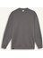 Boxy Fit Bisiklet Yaka Basic Düz Pike Sweatshirt E1519AX25SP 9