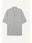 Relax Fit Polo Yaka Pamuklu Yazlık Kısa Kollu Gömlek D8875AX25SM 7