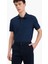 Regular Fit Polo Yaka Dokulu Basic Düz Kısa Kollu Tişört B4939AX25SM 6