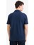 Regular Fit Polo Yaka Dokulu Basic Düz Kısa Kollu Tişört B4939AX25SM 9