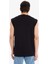 %100 Pamuk Boxy Fit Bisiklet Yaka Baskılı Atlet C5040AX25HS 7