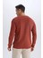Standart Fit Bisiklet Yaka Triko Kazak A8458AX24WN 6