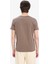 %100 Pamuk Slim Fit Dar Kesim Bisiklet Yaka Baskılı Kısa Kollu Tişört C2085AX25SM 6