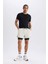 fit Slim Fit Dar Kesim Sporcu Penye Taytlı ŞORT E2759AX25SM 6