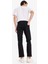 Pedro Slim Fit Dar Kalıp Normal Bel Dar Paça Siyah Jean Pantolon E1928AX25SP 7