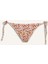 Regular Fit Çiçekli Bürümcük Bağcıklı Bikini Altı-Fall in Love E2577AX25SM 6