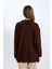 Relax Fit Bisiklet Yaka Basic Düz Triko Tunik Kazak E2938AX24WN 6