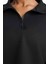 DeFactoFit Oversize Geniş Kalıp Dik Yaka Sporcu Sweatshirt D3796AX24WN 6