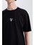 %100 Pamuk Vikings Valhalla Boxy Fit Bisiklet Yaka Sırt Baskılı Kısa Kollu Tişört E3277AX25SM 6