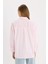 Oversize Geniş Kalıp Basic Düz Oxford Uzun Kollu Gömlek C4597AX25SP 10