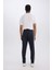 Fit Sporcu Jogger Eşofman Altı Standart Fit Standart Paça Skuba Dalgıç Kumaş Beli Lastikli Düz Paça E3932AX24WN 6