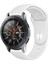 Samsung Galaxy Watch 46MM Akıllı Saat Uyumlu Yumuşak Dokulu Silikon Kordon Kayış 1