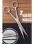 Tempered 702 Berber Kuaför Makası Saç Kesim Makası Bıyık Sakal Makası Kuaför Ekipmanları 17 cm 1