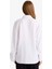 Relax Fit Basic Düz Keten Karışımlı Uzun Kollu Tesettür Gömlek Tunik D9702AX25SM 6