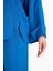 Relax Fit Basic Düz Keten Karışımlı Uzun Kollu Tesettür Gömlek Tunik D9702AX25SM 6
