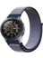Samsung Galaxy Watch 46MM Akıllı Saat Uyumlu Spor Kumaş Desenli Cırt Cırtlı Kordon Kayış 1