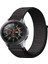 Samsung Galaxy Watch 46MM Akıllı Saat Uyumlu Spor Kumaş Desenli Cırt Cırtlı Kordon Kayış 1