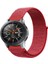 Samsung Galaxy Watch 46MM Akıllı Saat Uyumlu Spor Kumaş Desenli Cırt Cırtlı Kordon Kayış 1