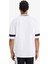 fit Oversize Geniş Kalıp V Yaka Baskılı Sporcu Kısa Kollu TIŞÖRT E4118AX25SM 8