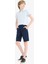 Erkek Çocuk Cepli Basic Düz Gabardin Şort C2955A825SM 6