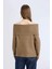 Regular Fit Açık Omuz Triko Kazak E4549Ax24Wn 6