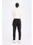 Fit Slim Fit Jogger Eşofman Altı Dar Kesim Fermuarlı Basic Düz Standart Paça S3309AZ25SP 6