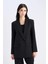 Oversize Geniş Kalıp Ceket Yaka Blazer Ceket C2457AX25SP 6