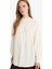 Relax Fit Gofre Dokulu Uzun Kollu Tesettür Gömlek Tunik D4145AX25SP 7