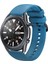Samsung Galaxy Watch 3 45MM Uyumlu Kordon Yumuşak Dokulu Soft Renk Tokalı Silikon Kayış 1