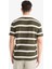 Regular Fit Polo Yaka Kısa Kollu Triko Görünümlü Tişört E3965AX25SM 6