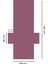 %100 Pamuk Şezlong Havlusu Fuşya 60X180 cm - Hızlı Kuruyan Plaj ve Havuz Havlusu 3