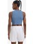 Fit Crop Top Bisiklet Yaka Modal Sporcu Atlet E2939AX25SM 7