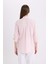 Regular Fit Basic Düz Uzun Kollu Gömlek M9407AZ25SP 6